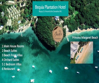 Bequia Plantation Hotel Resort Map Layout