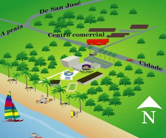 Best Western Jaco Beach Resort Map Layout