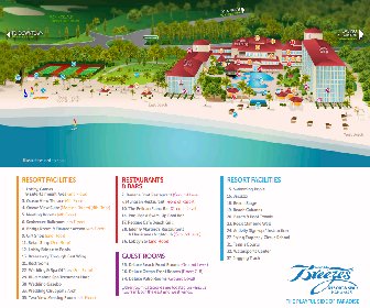 Breezes Resort & Spa Bahamas Map Layout