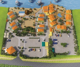 Buddy Dive Resort Map layout