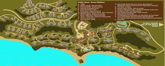 map punta mita seasons four resort mexico nayarit riviera layout resortsmaps rivieranayarit