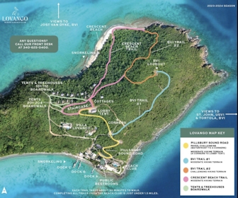 Lovango Resort + Beach Club Map Layout