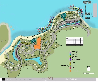 Playa Escondida Resort & Marina Map Layout
