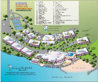 Pompano Beach Club Resort Map Layout