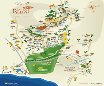 Punta Islita, Autograph Collection Map Layout
