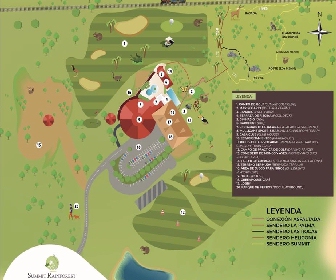 Summit Rainforest & Golf Resort Map layout