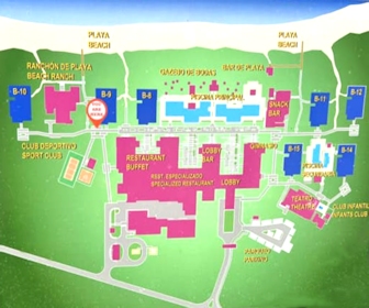 The One Gallery Hotel Map Layout