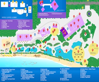 The Westin Playa Bonita Panama Resort Map Layout