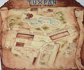 Hotel Tuxpan Resort Map Layout