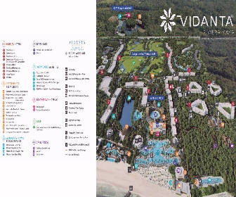 The Grand Bliss at Vidanta Riviera Maya Resort Map Layout