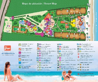 Viva Wyndham Maya Resort Map Layout