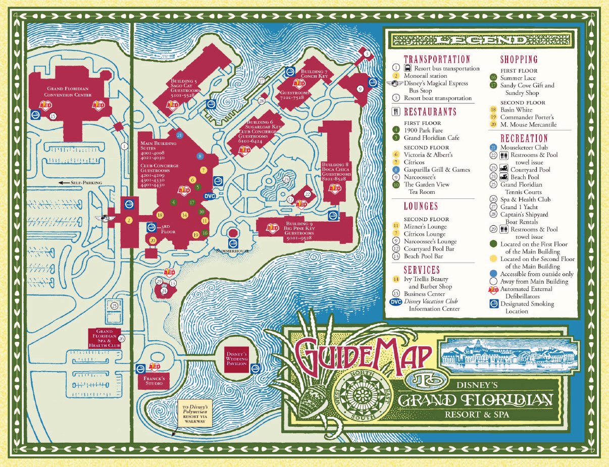 Disney Florida Resort Map