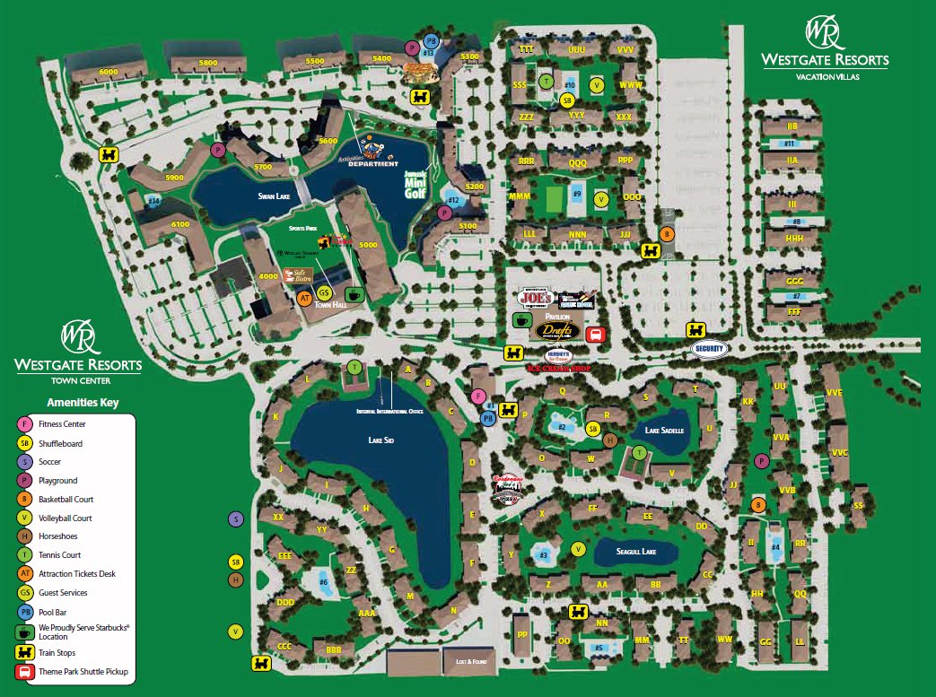 Westgate Las Vegas Property Map & Floor Plans - Las Vegas