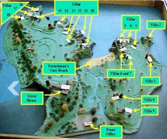 Frenchman's Cove Resort Map Layout