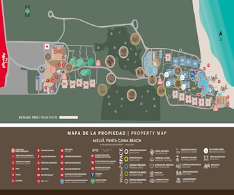 Melia Punta Cana Beach Resort Map Layout